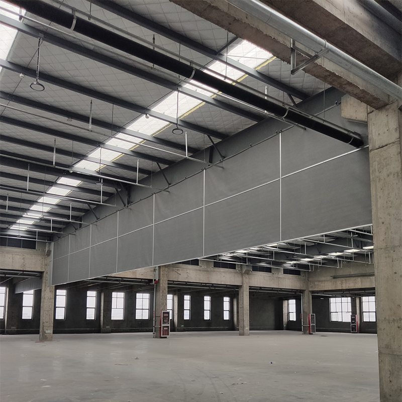 超高固定式柔性挡烟垂壁2500-5000