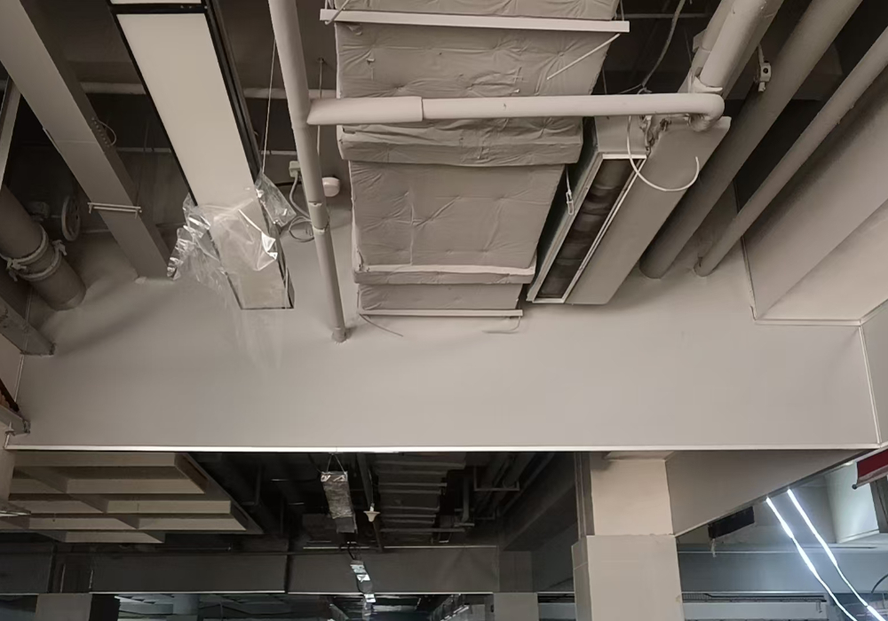 恒开利挡烟垂壁走进花桥巷浦农贸市场